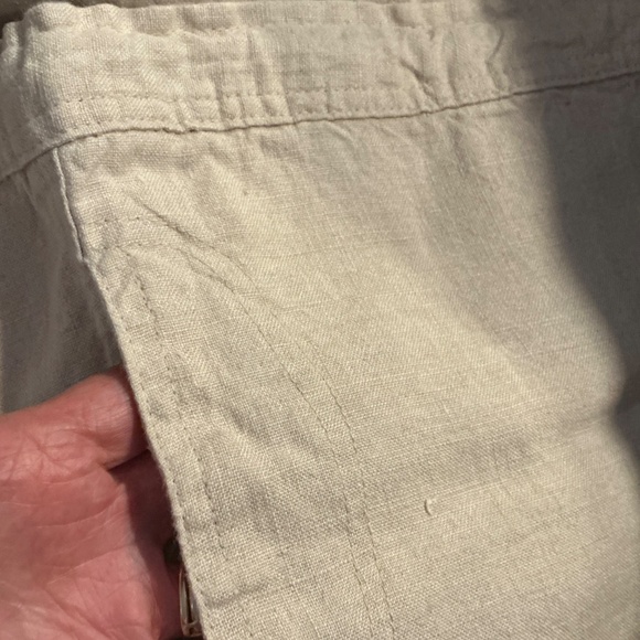 Very Nice 100% Linen Pants Size 2-3X (see measurements) - Picture 7 of 8